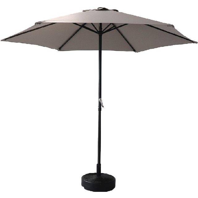 Out&out Original - Mint Essentials Bali - Metal Parasol - 2.67m - Taupe