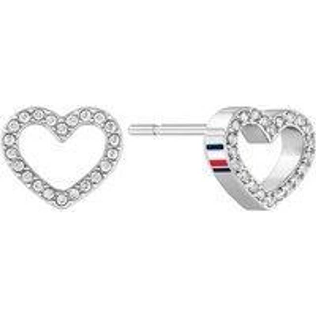 Tommy Hilfiger Stainless Steel Heart Earrings