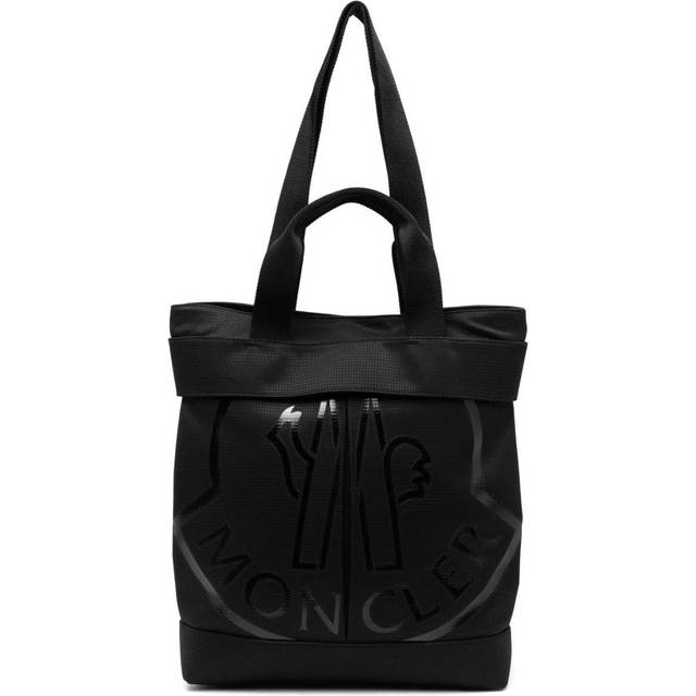 Moncler Black Cut Tote - 999 BLACK - UNI