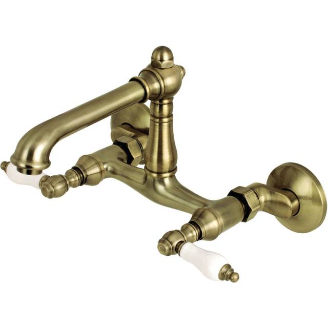 Kingston Brass English Country 6-Inch Adjustable Center Wall Mount Kit