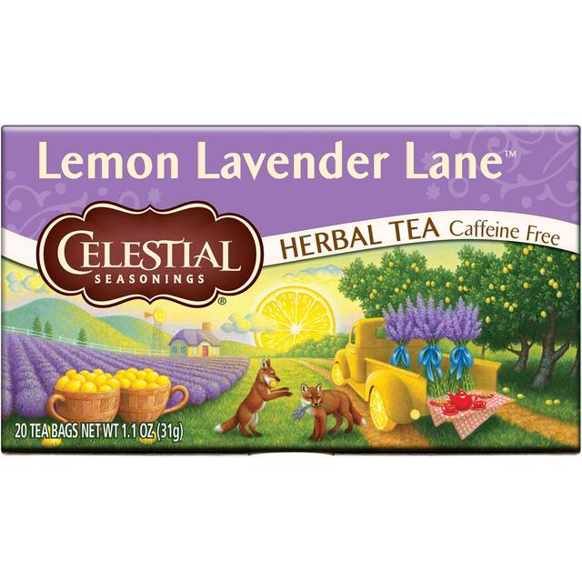 Celestial Seasonings Herbal Tea Lemon Lavender Lane, 20 CT