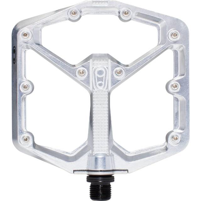 Crank Brothers Stamp 7 Flat Pedals - Silver, Large