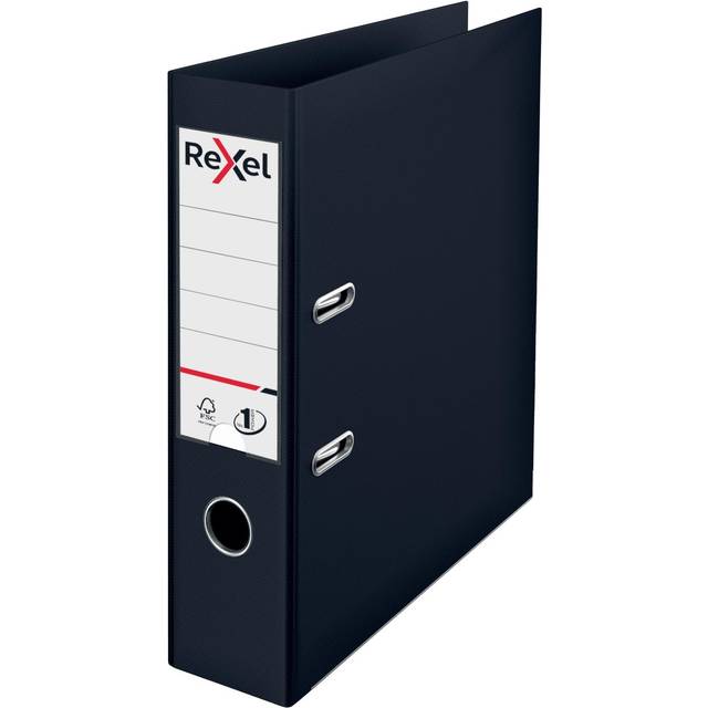 Rexel Choices 75mm Lever Arch File Polypropylene A4 Black