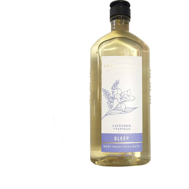 Bath & Body Works Aromatherapy Sleep - Lavender + Vanilla Body Wash & Foam Bath, 10 Fl Oz