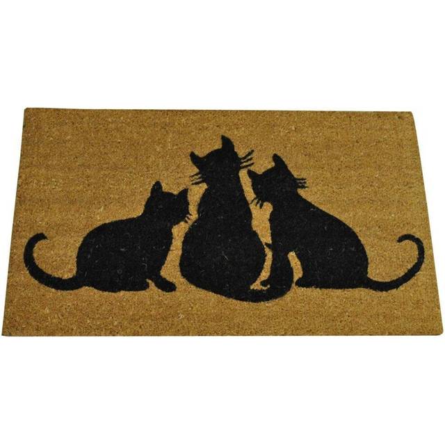 Cat Family Indoor & Outdoor Coir Doormat
