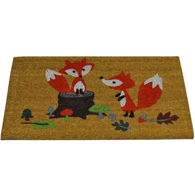Woodland Fox Indoor & Outdoor Coir Doormat