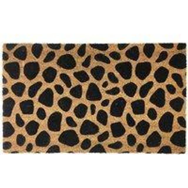 Gainsborough Animal Print Doormat 75 X 45Cm, Black