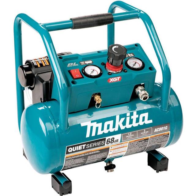 Kompressor Makita AC001GZ; 40 V (utan batteri och laddare)