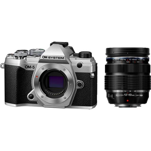 OM SYSTEM OM-5 Silver + MFT 12-40mm F/2.8 PRO II | ✅ 100 cashback