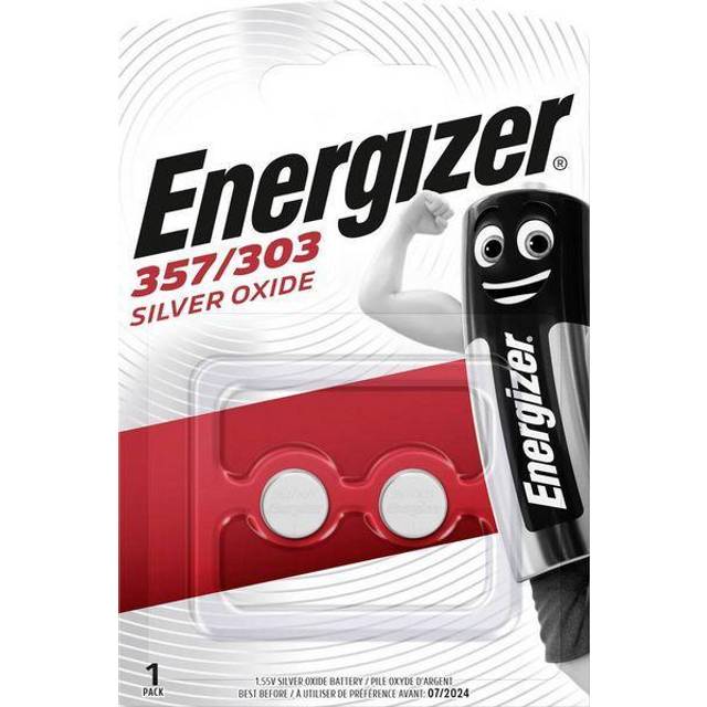 Energizer Batteri Silverox 357-303Zm, 2-pack