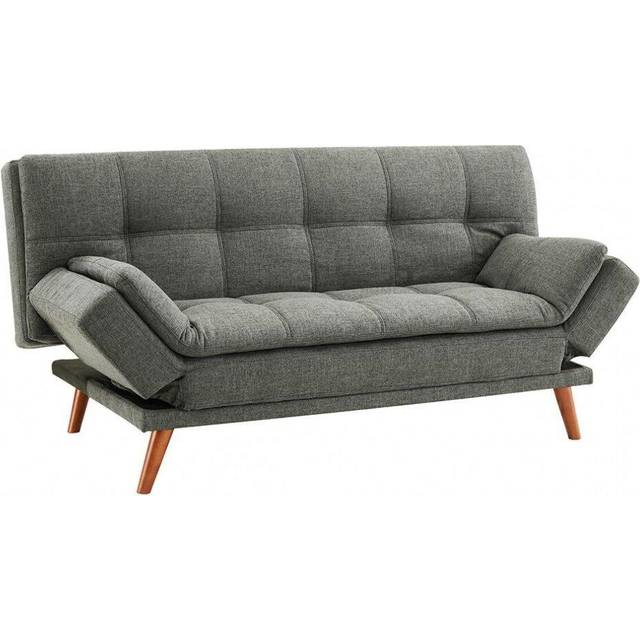 Home Detail Duncan Grey Fabric Sofa Bed, Grey