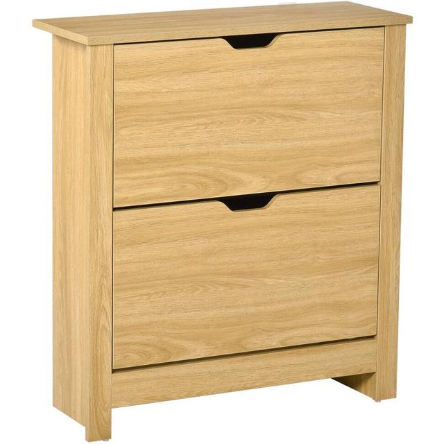 Particle Board 12-Pair Shoe Storage Cabinet Brown - Home Living | TJ Hughes