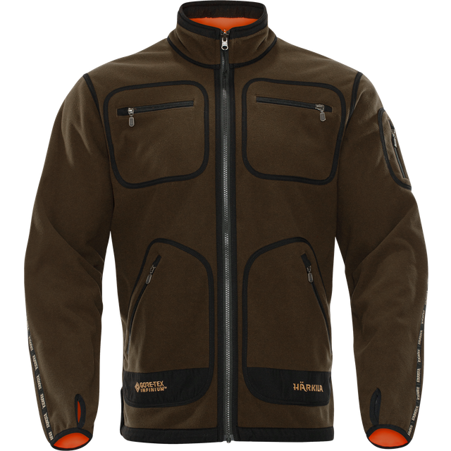 Härkila Kamko Fleece Hunting Green/Orange Blaze (4XL)
