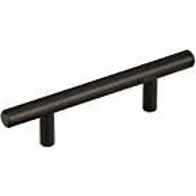 Amerock  Cabinet Pull  Black Bronze  3 inch 76 mm Center to Center  Bar Pulls  1 Pack  Drawer Pull  Drawer Handle  Cab