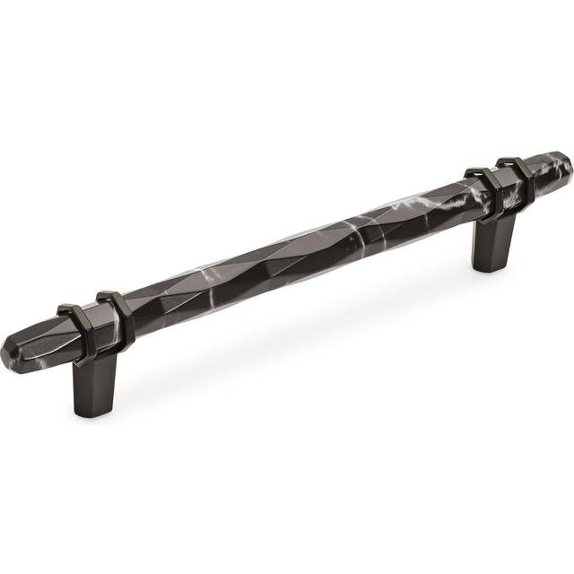 Amerock BP36650MBKBBR Carrione Cabinet Pull  6516 in 160 mm CentertoCenter  Marble BlackBlack Bronze
