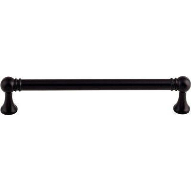 "Top Knobs TK804BLK Serene Collection 6-5/16"""""""" Kara Pull  Flat Black"
