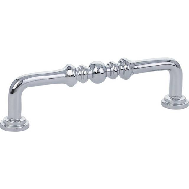 Emtek 86248US26 6 in. Center to Center Spindle Cabinet Pull, Bright Chrome