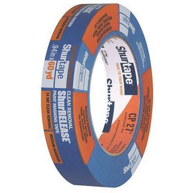 Shurtape 36-Rolls of .94  x 60 yds 202872 ShurRELEASE Clean Removal Painters Masking Tape