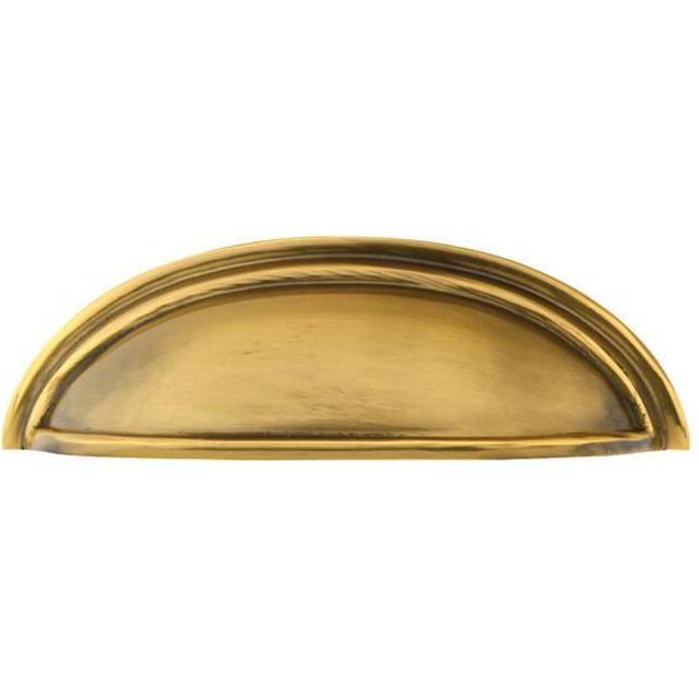 Emtek 86123US7 3 in. Center to Center Cup Cabinet Pull, French Antique Brass