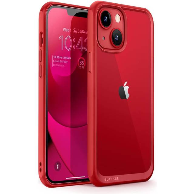 iPhone 14 Case Smudge-proof Thin Compatible MagSafe Skin Supcase red