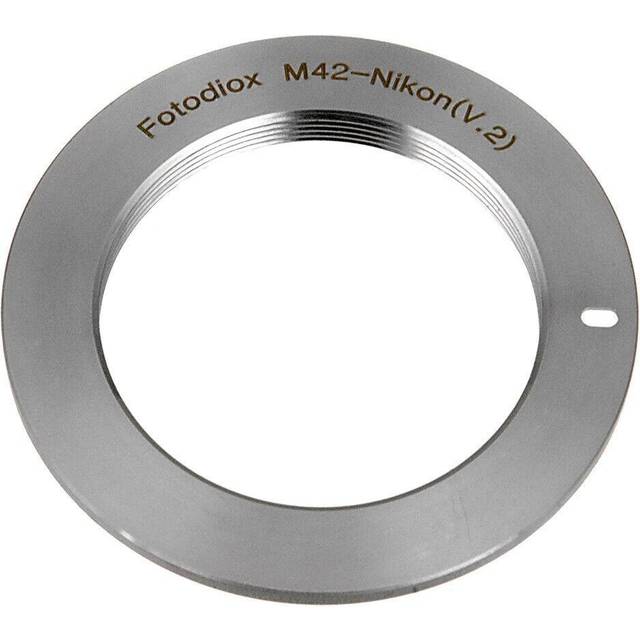 Fotodiox V2. Lens Mount Adapter, M42 (42mm thread mount) Lens to Nikon Camera adapter, for Nikon D1, D2, D3, D3x, D3s, D100, D200, D300, D300s, D700,