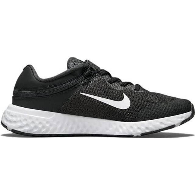 (GS) Nike Revolution 6 FlyEase 4E 'Black White' DO5065-003 - Black/White - 5Y