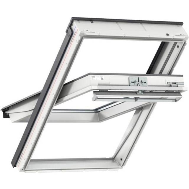 TAKFÖNSTER PIVÅ AL VIT INTEGRA EL 3GLAS 68 780X980 | Beijerbygg Byggmaterial