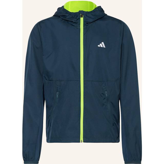 adidas Sport Performance - Vindjacka J WB Jacket - Blå