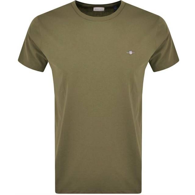 GANT Reg Shield Ss T-Shirt |Khaki green |XL