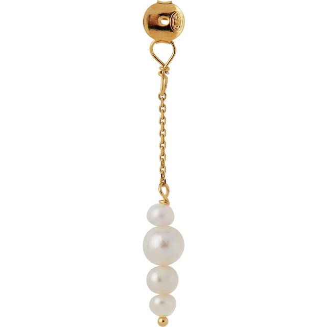 Pearl Berries Behind Ear Earring - Förgyllt-Silver Sterling 925 (Onesize)