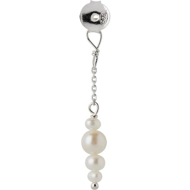 Petit Pearl Berries Behind Ear Earring - Silver Sterling 925 (Onesize)