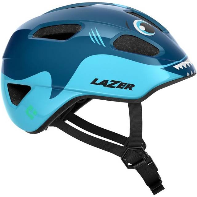 Lazer NutZ KinetiCore Kids Helmet - Shark - Blue