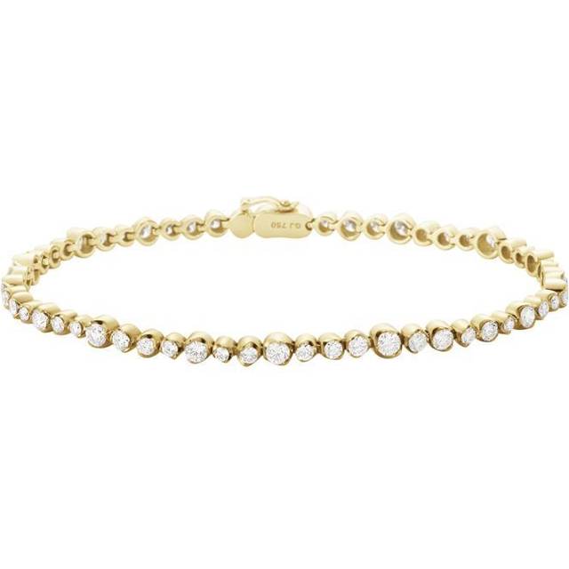 Armband gj signature diamonds tennisarmband gult guld