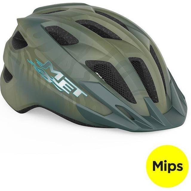 MET Crackerjack Kids Helmet - Green Matt