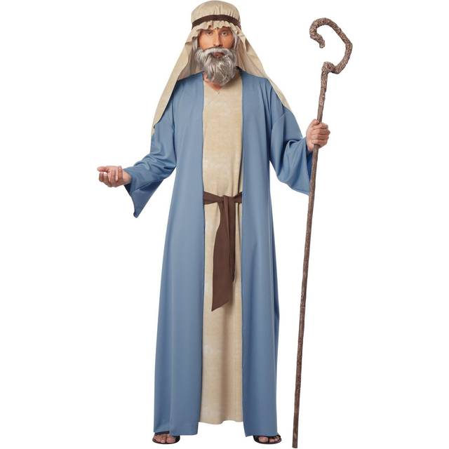 Biblical Noah Men's Costume | Adult Religious Costumes - Brown&#47;Blue&#47;Beige (L/XL)