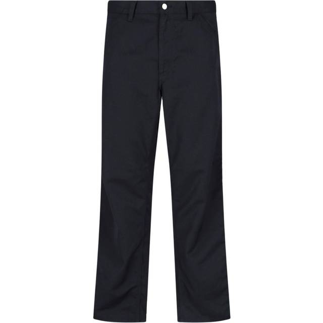 Carhartt WIP - Simple Denison Black Rinsed - Hose - Schwarz - W30 / L32 - 65% Polyester, 35% Baumwolle