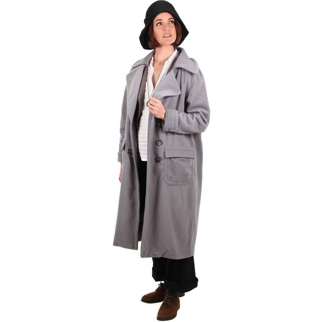 Tina Goldstein Coat Costume from Fantastic Beasts and Where to Find Them - Gray (L/XL)