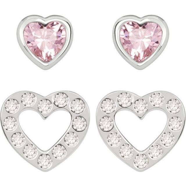 Radley Sterling Silver Heart Stud Earrings - Set of 2