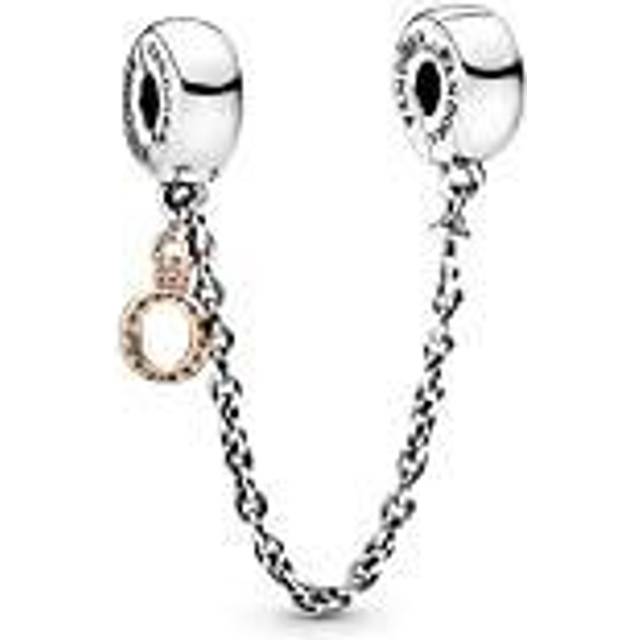 Pandora Charms Pandora Crown Safety Chain Charm O Pendant 78831305