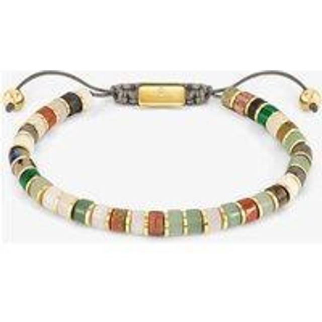 Nomination InstinctStyle Gold Finish Stainless Steel Multi-Stone Bracelet 02797/061 - Multi-Coloured
