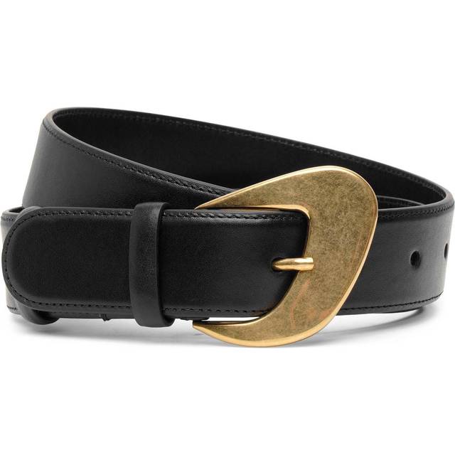 The Row Black Effi Belt - Black Ang - XS