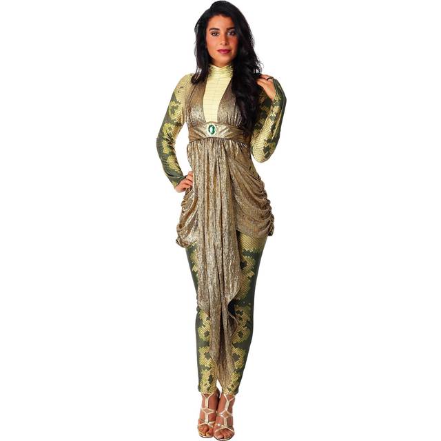 Deluxe Medusa Women's Costume | Women's Costumes - Green (L)