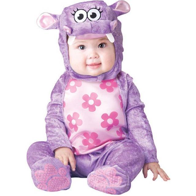 Huggable Hippo Infant Costume - Pink&#47;Purple (0/6MO)