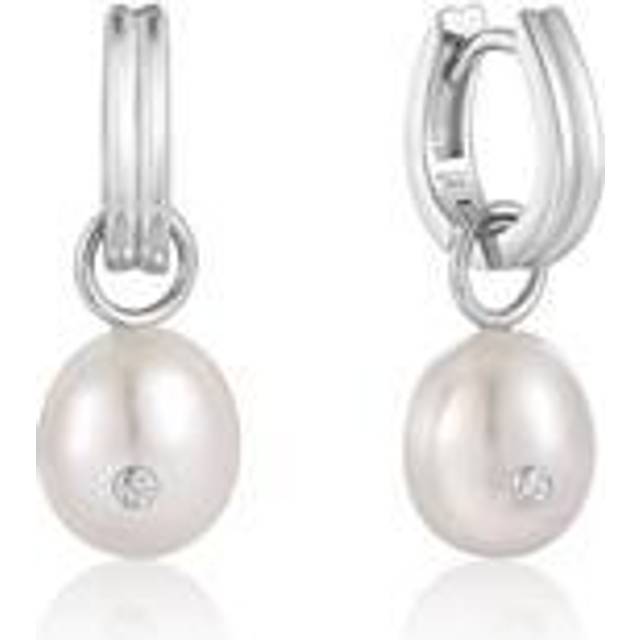 Ania Haie Sterling Silver Pearl Earrings