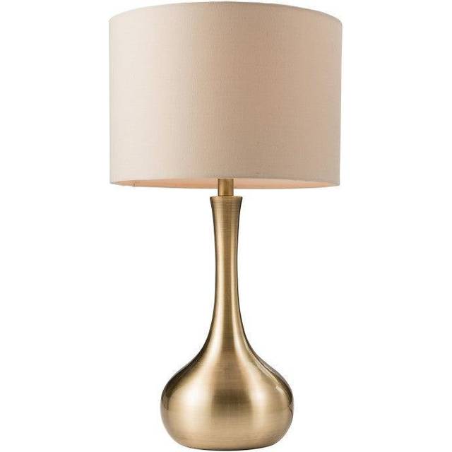 Ensora Lighting Elyse Touch Table Lamp Silver Grey, Silver