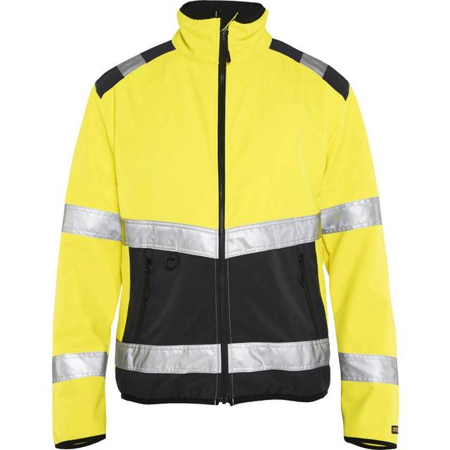 Blaklader 487725163396XS softshell jacka, gul gul/mellangrå, storlek XS