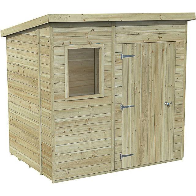 Timberdale T&G Pressure Treated Pent Shed - 250.4cm / 7x5 / No Installation