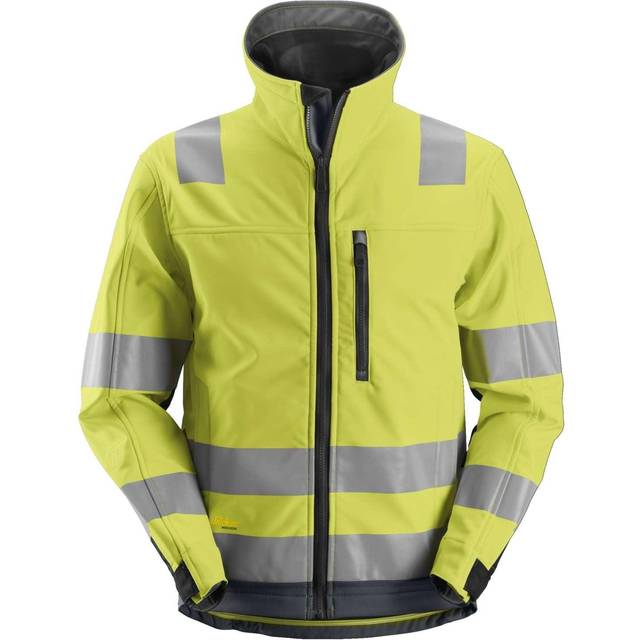Snickers Workwear 1230 AllroundWork Softshelljacka varsel, gul Varsel, Gul