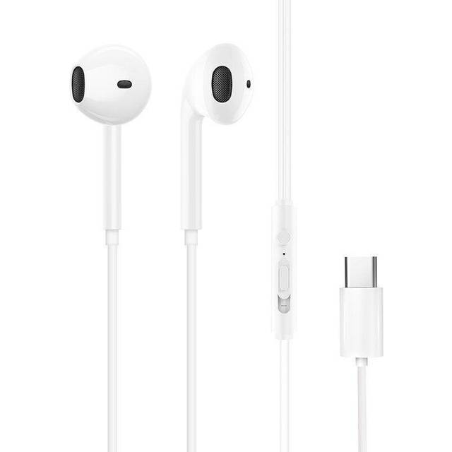 Dudao X3C In-Ear Headset med USB-C - Vit