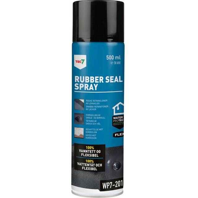 Tec7 Rubber Seal Spray Tätningsspray 0,5l Svart